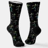 Chaussette Lancer du Disque Stickman (Angulaire)