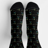 Chaussette Lancer du marteau Stickman (Haut)