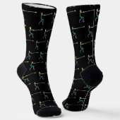 Chaussette Lancer du marteau Stickman (Angulaire)
