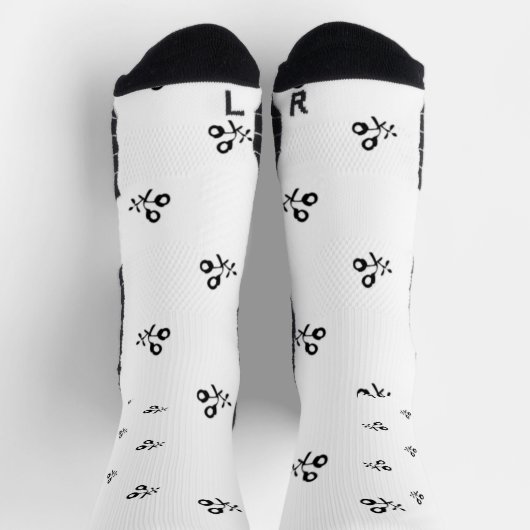 Chaussette Langue, Mist (Haut)