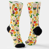Chaussette Lapin Lapin Farmer de légumes (Angulaire)