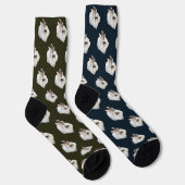 Chaussette Lapin Lionhead tricolore (Droite)