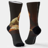 Chaussette L'appel de l'apôtre Matthieu (Angulaire)