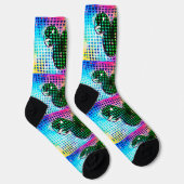 Chaussette L'art dinosaure (Droite)