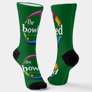 Chaussette "L'art en mouvement : Logo Bowled de Lawn Bowls ci