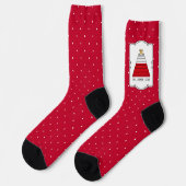 Chaussette L'autre côté - agilité drôle peur chien nerveux (Gauche)