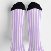 Chaussette Lavande Et Blancs (Haut)