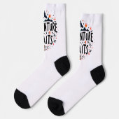 Chaussette L'aventure vous attend (Gauche)