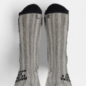 Chaussette Le backpacking est une formation pour l'apocalypse (Haut)