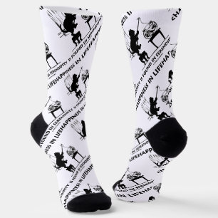 Chaussette Le Bonheur Dans La Vie Se Trouve Dans Serendipity