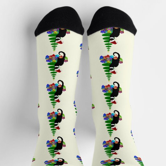 Chaussette Le Chat noir (Haut)