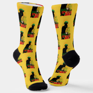 Chaussette Le Chat Noir Fête de la Saint-Patrick