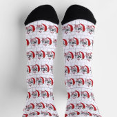Chaussette Le Chili rouge sent les Chaussettes d'amour (Haut)