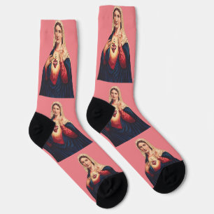 Chaussette Le Cœur immaculé de Marie