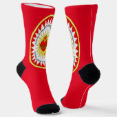 Chaussette Le Coeur le plus sacré de Jésus (Angulaire)