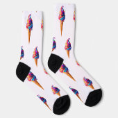 Chaussette Le cône de glace classique de SlipperyJoe's vibran (Droite)