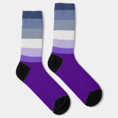 Chaussette Le drapeau de la fierté lesbienne butch de Slipper (Droite)