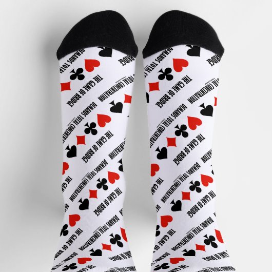 Chaussette Le Jeu Du Pont Demande Une Concentration Totale (Haut)