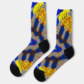 Chaussette le kaléidoscope de la vie (Gauche)