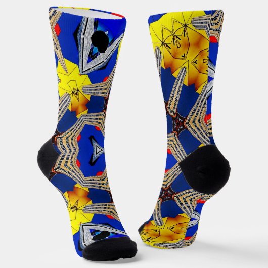Chaussette le kaléidoscope de la vie (Angulaire)