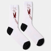 Chaussette Le mignon papillon (Droite)