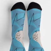 Chaussette Le milieu du siècle festif (Haut)