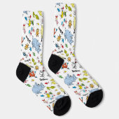 Chaussette Le monde de Dr Seuss Pattern (Droite)
