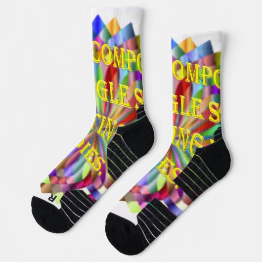 Chaussette Le "Où" de la Citation (Gauche)