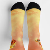 Chaussette Le petit dragon mystique. (Haut)