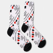 Chaussette Le Pont Est Un Jeu De Signes Symboles Significatio (Droite)