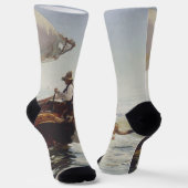 Chaussette Le Retour de la Pêche (Angulaire)