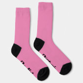 Chaussette Le rose ne dérange pas les chaussettes (Droite)