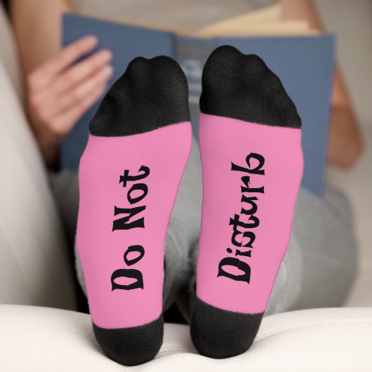 Chaussette Le rose ne dérange pas les chaussettes (Fond)