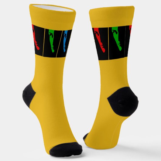 Chaussette Le visage de l'homme (Angulaire)