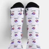 Chaussette Le Volley-ball Survole Le Net (Haut)