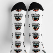 Chaussette Le Whisperer de poulet amusant (Haut)