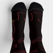 Chaussette Legendary Rockstar Crew Socks (Haut)