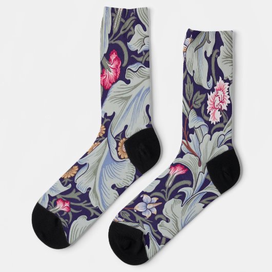 Chaussette Leicester, William Morris (Gauche)