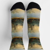 Chaussette L'Embarquement de la reine de Saba (Haut)