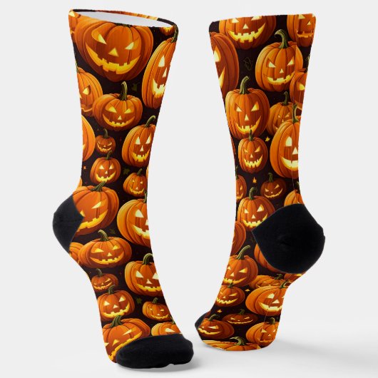 Chaussette L'émeute de la citrouille (Angulaire)