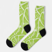 Chaussette Lemon pattern (Gauche)