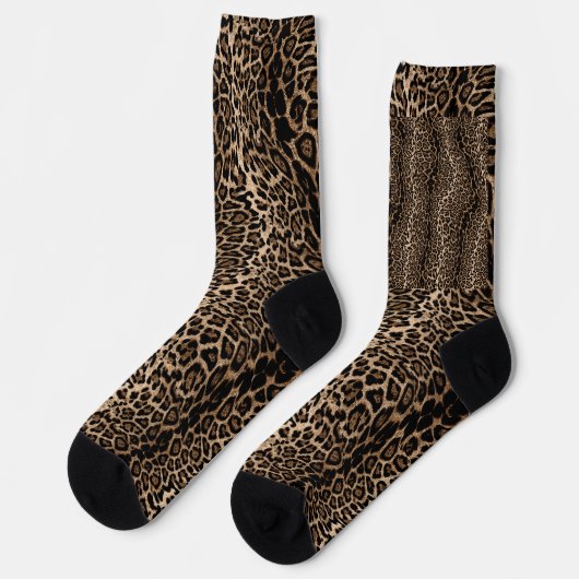 Chaussette Leopard sheeta animal print sock (Gauche)