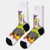 Chaussette Les Chaussettes à sorcières (Gauche)