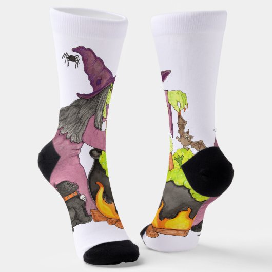 Chaussette Les Chaussettes à sorcières (Angulaire)