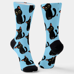 Chaussette Les chaussettes de chat noir les plus mignonnes po