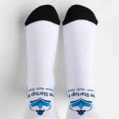 Chaussette Les chaussettes de l'équipage du logo de fusée de (Haut)