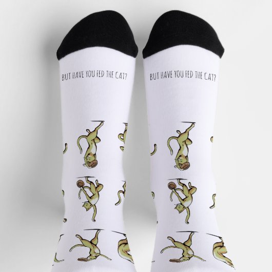 Chaussette Les chaussettes de l'équipe de danse du dîner (Haut)