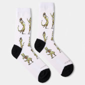 Chaussette Les chaussettes de l'équipe de danse du dîner (Droite)