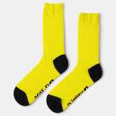 Chaussette Les Chaussettes Jaunes Ne Dérangent Pas (Gauche)