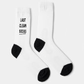 Chaussette Les Dernières Chaussettes Blanches Propres (Droite)